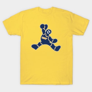 Jumping Indiana Pacers Gingerbread Man T-Shirt